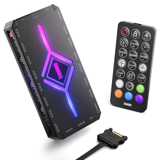 هاب فن 9 پورت آسیاهورسasiahorse ASH-S1